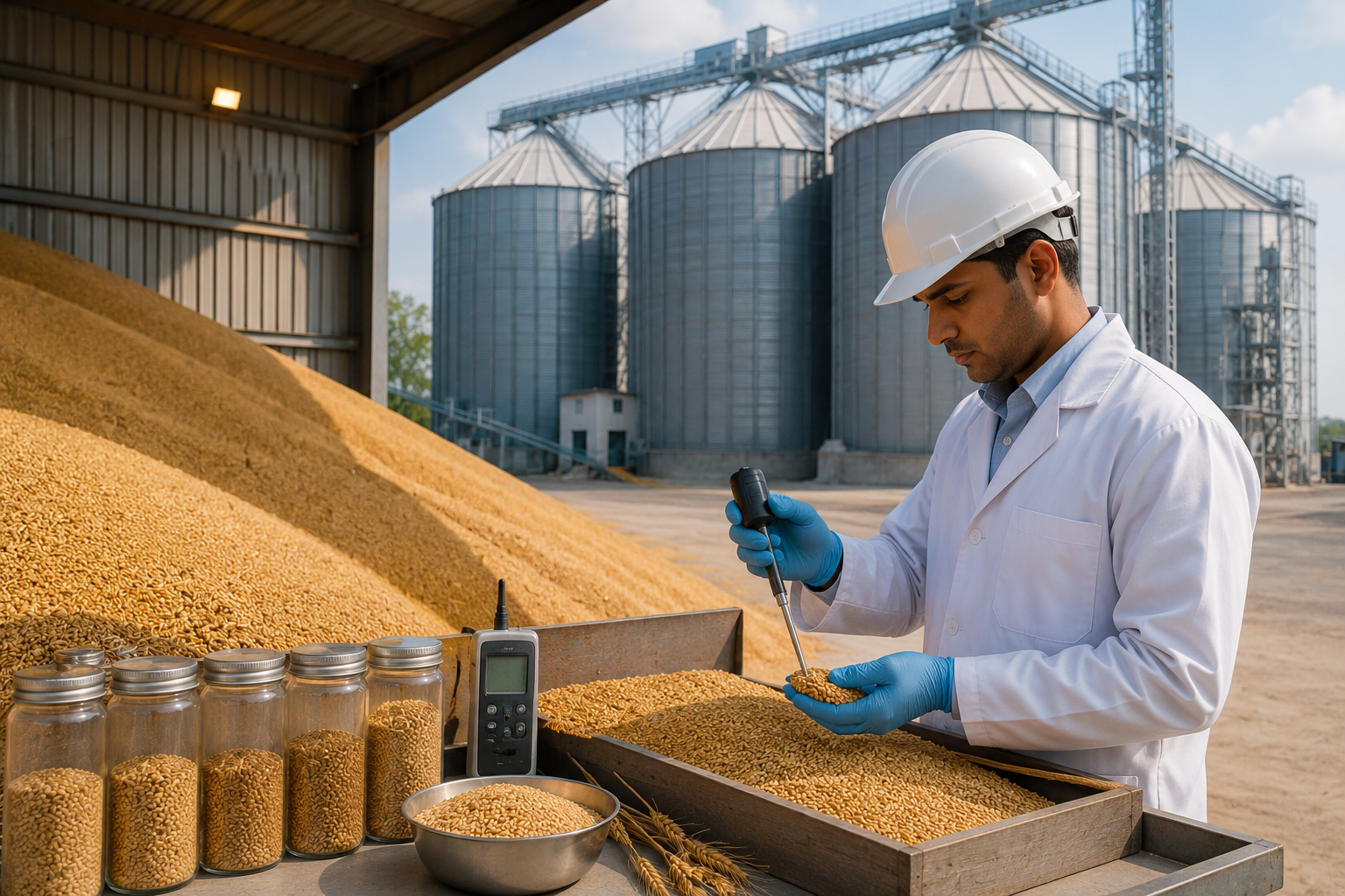Optimizing Moisture Parameters in Grain Storage: BioUrja's Quality Standards